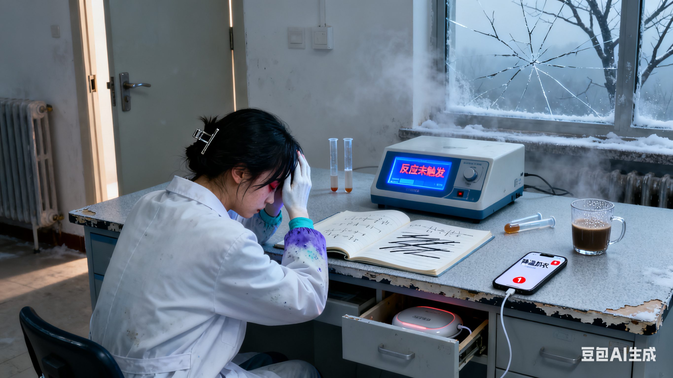 图片[1]-《她与光同行》第四章·裂痕-沙发上的铅笔