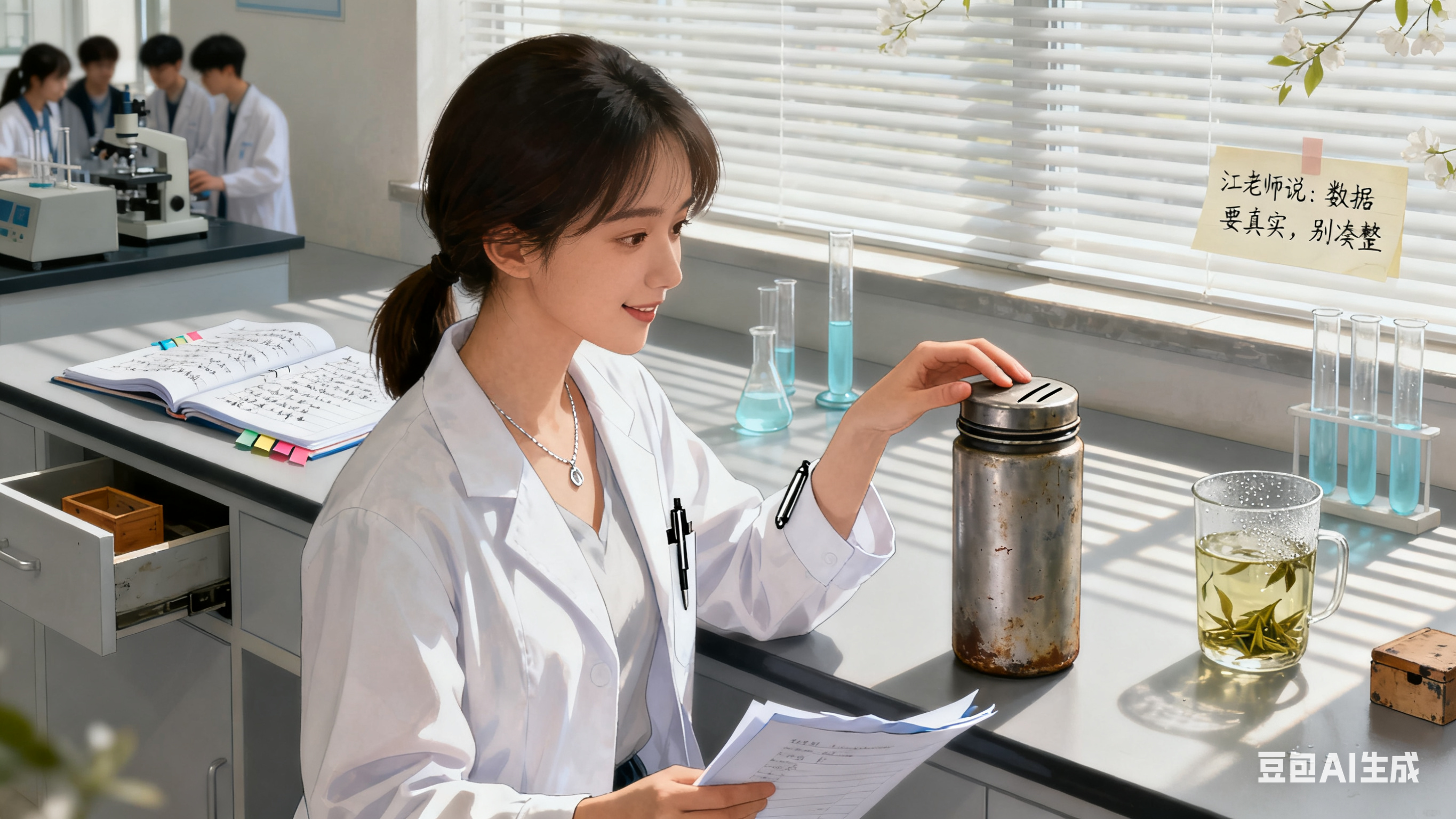 图片[1]-《她与光同行》第六章·时间的背面-沙发上的铅笔