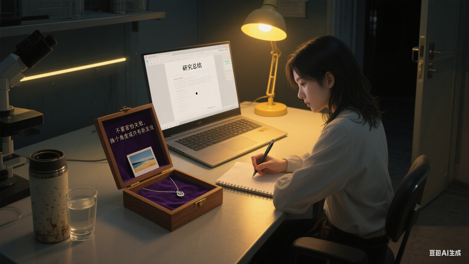 图片[3]-《她与光同行》第六章·时间的背面-沙发上的铅笔