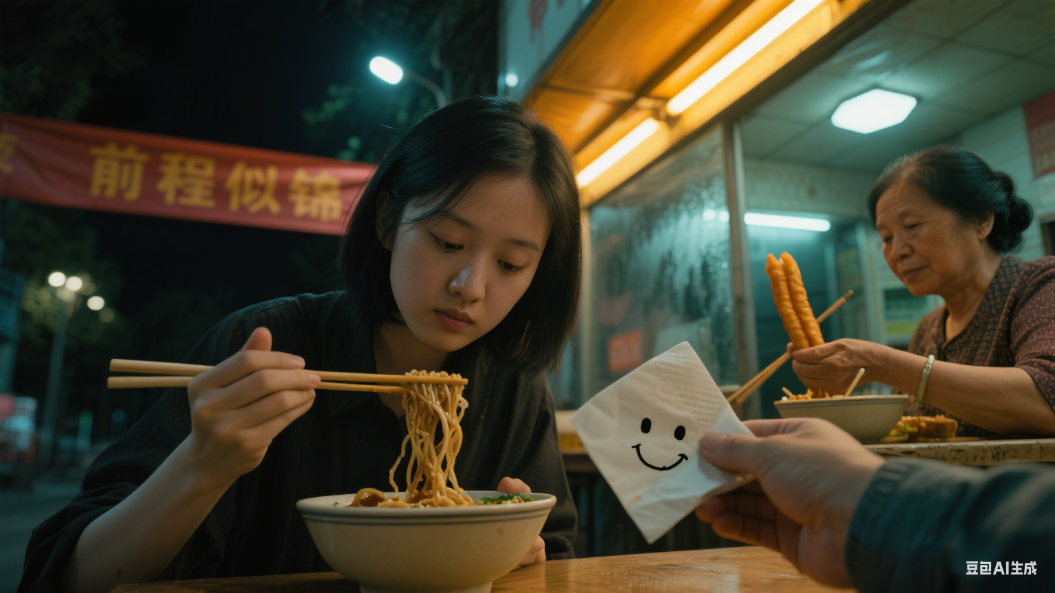 图片[2]-《她与光同行》第一章·夏天的尾声-沙发上的铅笔