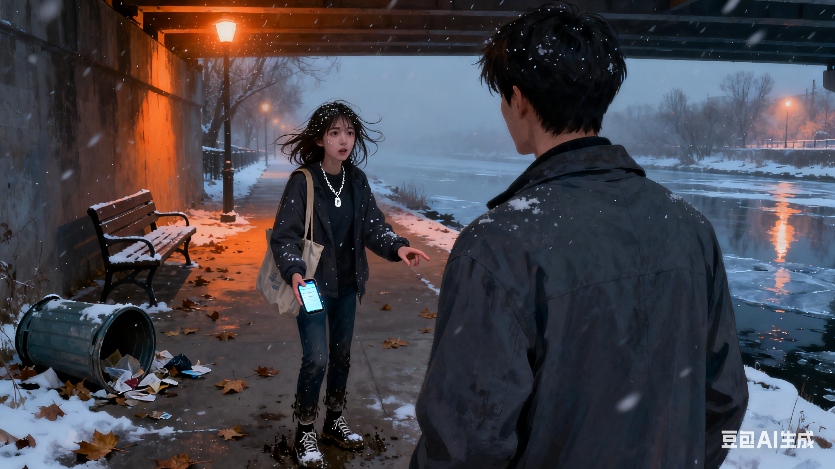 图片[3]-《她与光同行》第五章·消失-沙发上的铅笔