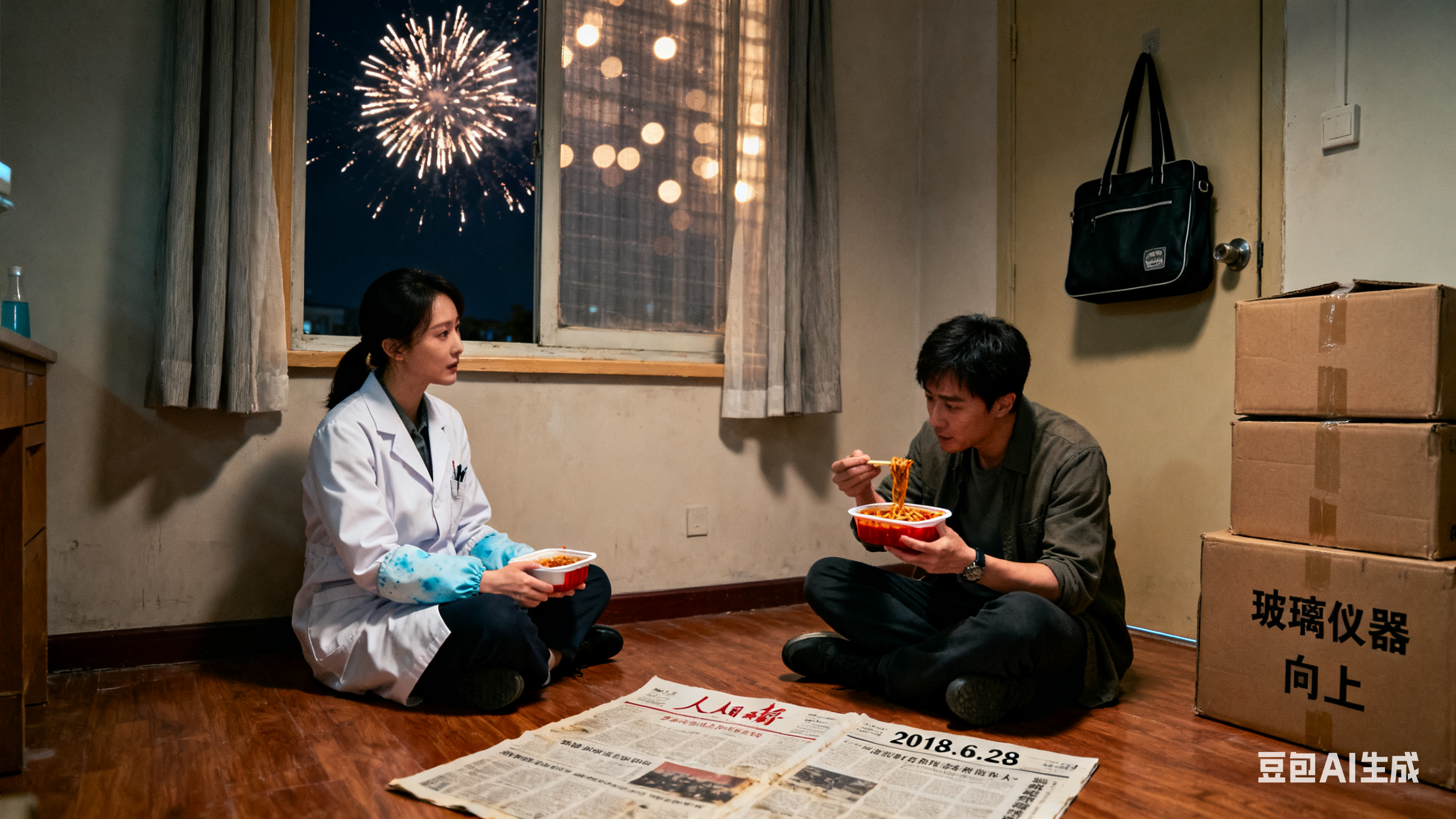 图片[3]-《她与光同行》第一章·夏天的尾声-沙发上的铅笔