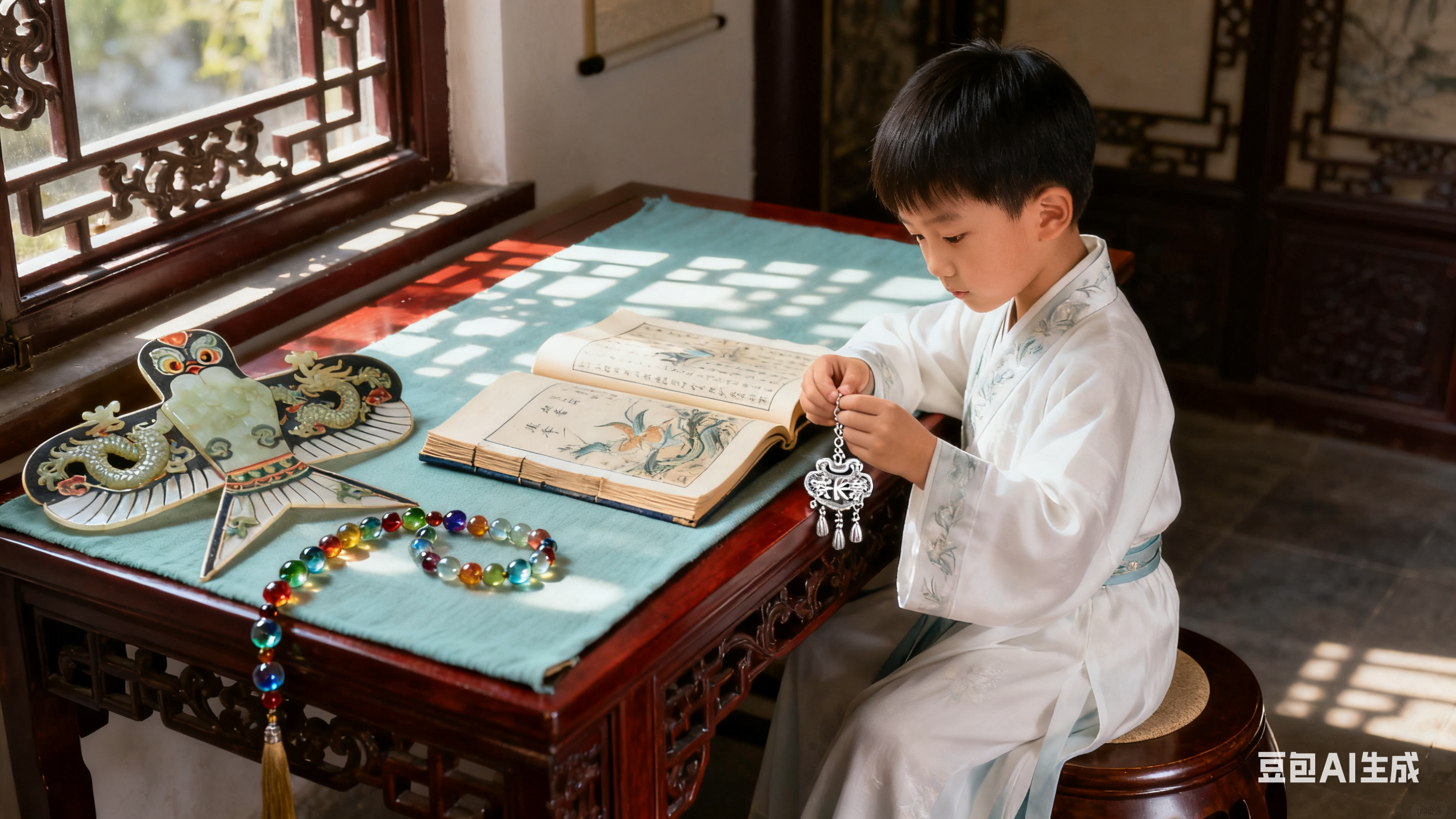 图片[2]-《牵丝戏》第一章：两文钱的奇遇-沙发上的铅笔