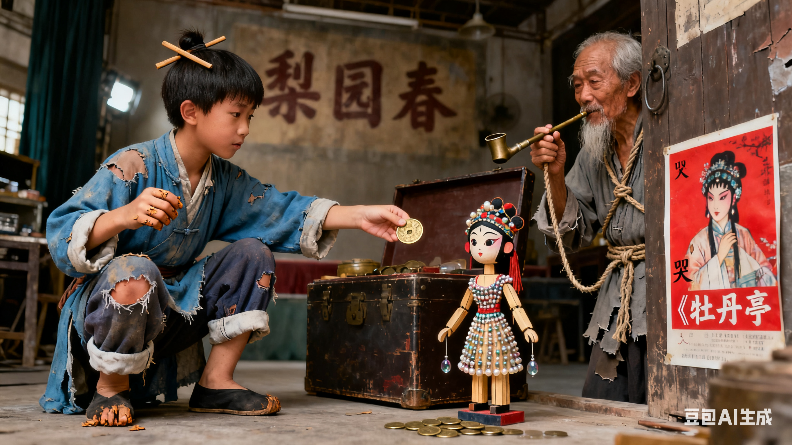 图片[5]-《牵丝戏》第二章：丝动心起-沙发上的铅笔