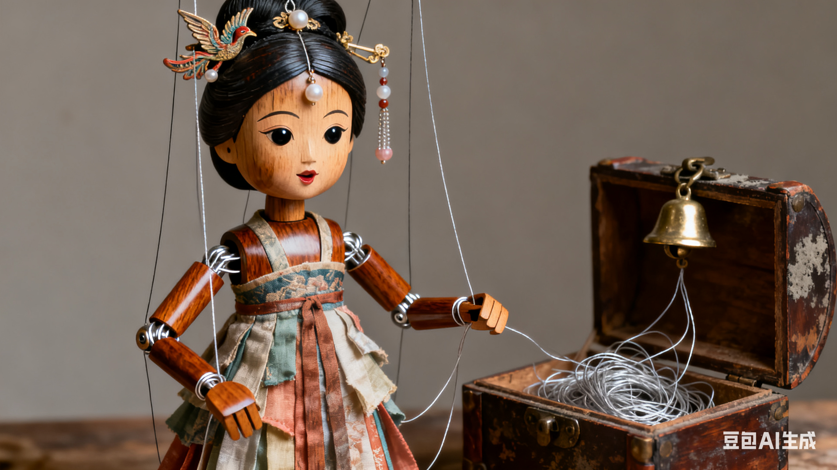 图片[4]-《牵丝戏》第一章：两文钱的奇遇-沙发上的铅笔