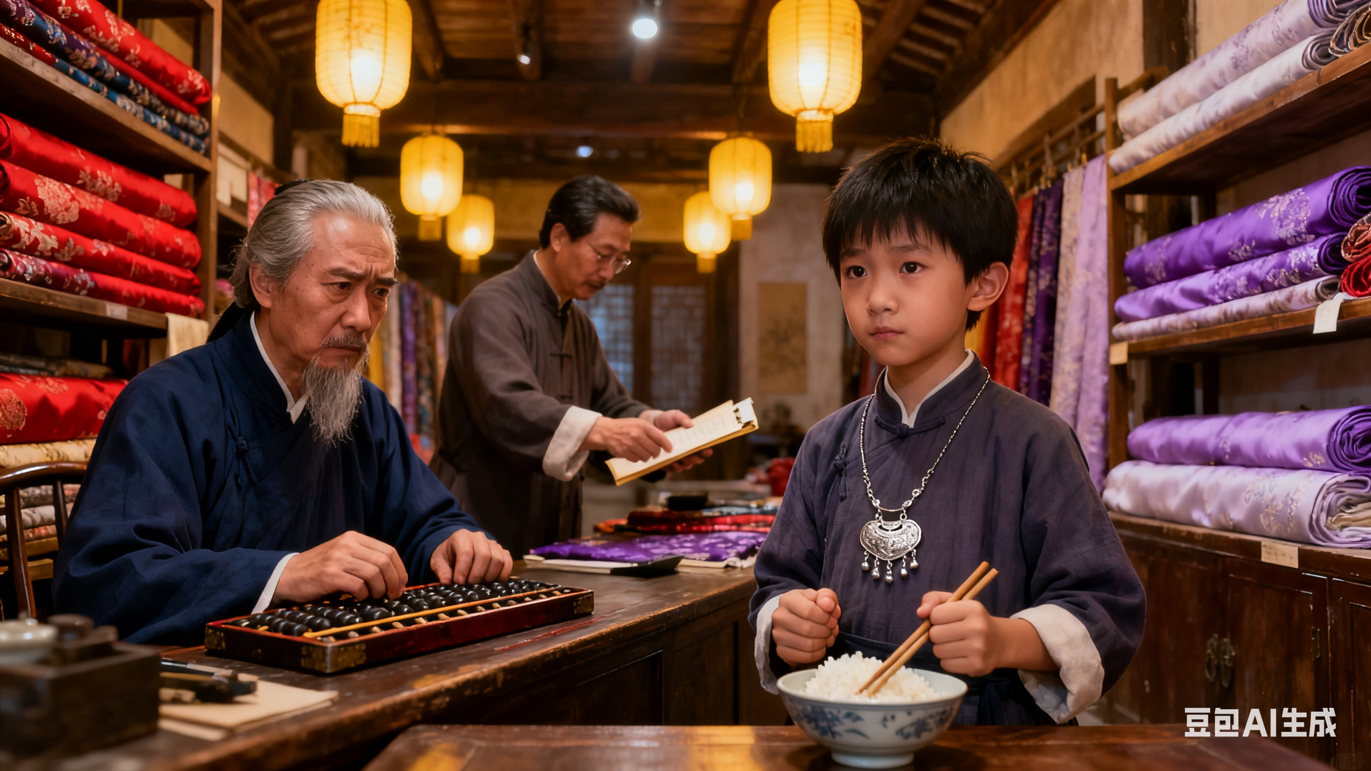 图片[5]-《牵丝戏》第一章：两文钱的奇遇-沙发上的铅笔